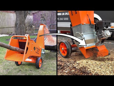 How to Convert Your Wood Chipper Into a Mulcher - Forest Master Mulcher Discharge Chute