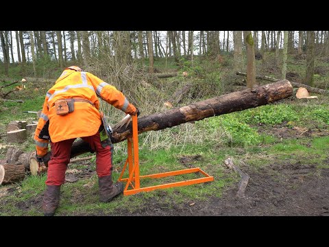 How to Use the Forest Master Quick Fire Sawhorse (QSH)