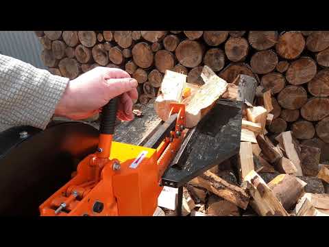 Rapid Fire Electric Kinetic Log Splitter - Snabb eld 6 ton klyvning