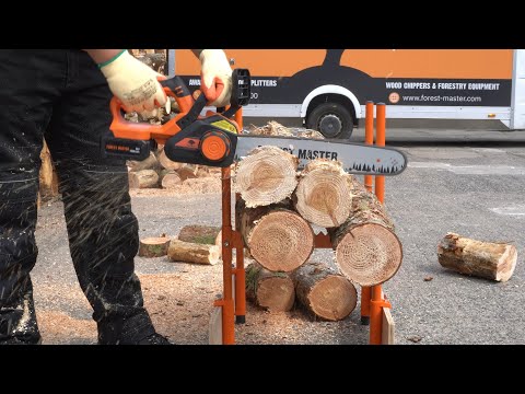 Small but mighty! Forest Master Bulk Log Sawhorse 2 (BLS-2H)