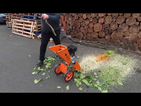 Compact 4HP Electric Wood Chipper - Garden Shredder (FM4DDE) 