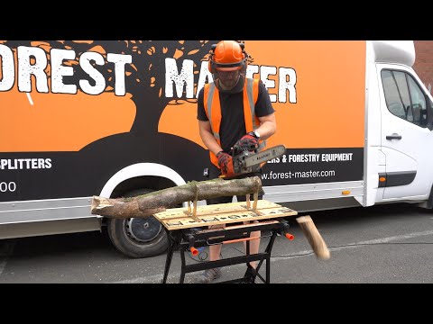 How to Use the Forest Master BJL25 Workbench Log Clamps