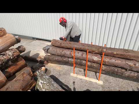 Bulk Log Sawhorse - Chainsaw Multiple Logs at Once // BLS-3H (400KG*)