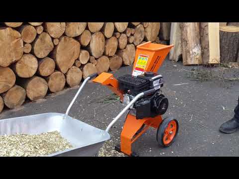 Forest Master Petrol 6HP Kompakter Garten-Holzhäcksler und -Schredder - FM6DD