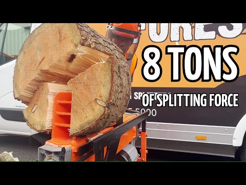 The Ultimate Tool for Tough Splitting Jobs: Forest Master FM16 Electric Log Splitter