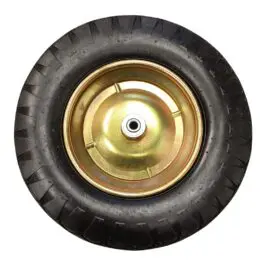 Ruota di ricambio per carriola, ruota per carriola Zero, asse 12 mm, 4,8 / 4,00