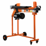 fendeur de bûches électrique 7 tonnes, forest master, fm10tw-7, fendeur de bûches avec support