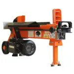 Cortadora de troncos eléctrica Duocut de 5 toneladas con protector, FM10D-TC