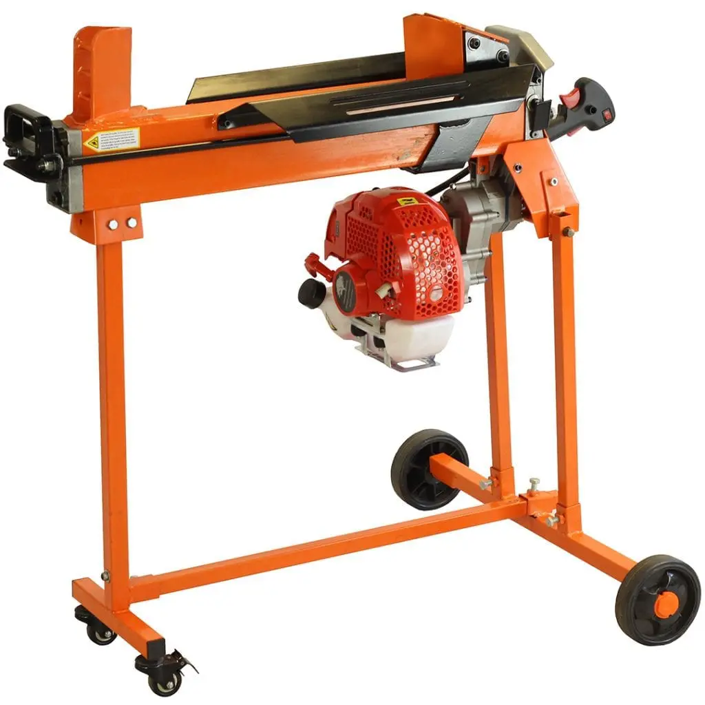 Which Log Splitter to Buy: Petrol vs Electric 4 7 Ton Petrol Log Splitter 52cc 2 Stroke, FM10PTW-7
