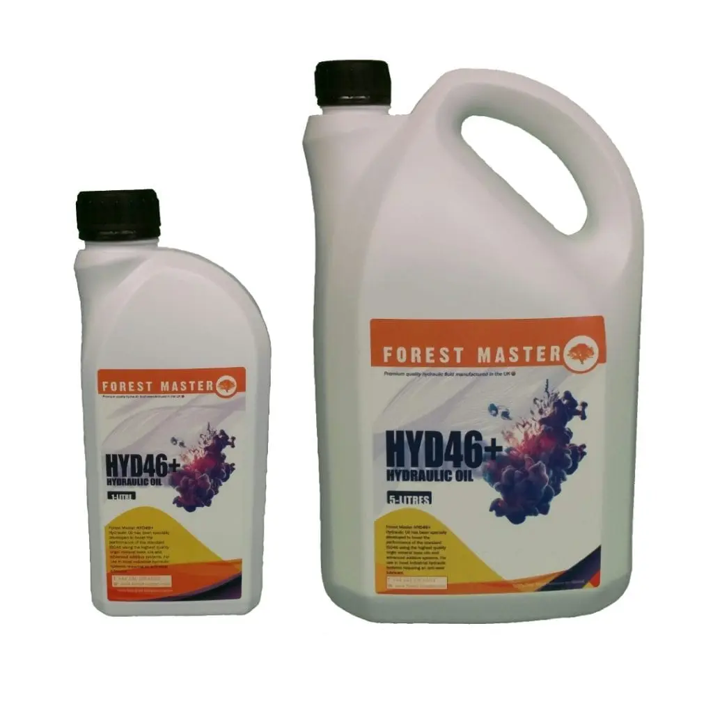 Hydraulic Oil: Log Splitter Maintenance 2 Electric Log splitter Hydraulic Fluid, 1 Litre and 5 Litre bottle, HYD46