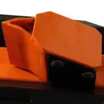 Cortadora de troncos eléctrica de 7 toneladas Banco de trabajo con cuchilla Duocut y protector, FM10D-7-TC