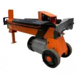 Cortadora de troncos eléctrica de 7 toneladas Banco de trabajo con cuchilla Duocut y protector, FM10D-7-TC