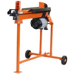 Fendeuse de bรปches Duocut รฉlectrique de 5 tonnes, banc de travail avec support de protection, FM10T-TC