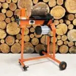 divisor de troncos eléctrico, 5 toneladas, divisor de madera, fm8tw, tronco de madera