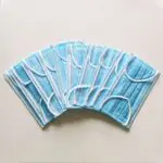 masque ppe, masque facial jetable, équipement de protection, 50 masques faciaux