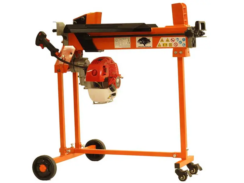 Wood Splitter Guide - What is the best log splitter for you? 2021 Update 5 Petrol Log Splitter, Petrol Engine, trolley stand, duocut blade, ramstop