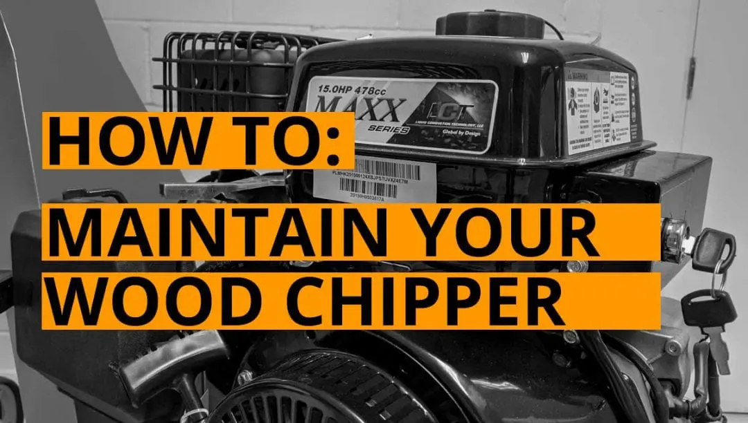 How to Maintain Your Petrol Wood Chipper 5 maintain wood chipper, forest master weod chipper, belts, petrol