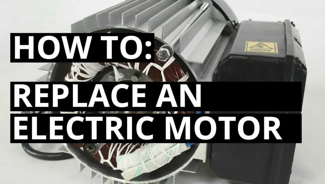 How to Remove and Replace the Short Motor on your Electric Log Splitter 6 how to replace electric motor, electric log splitter