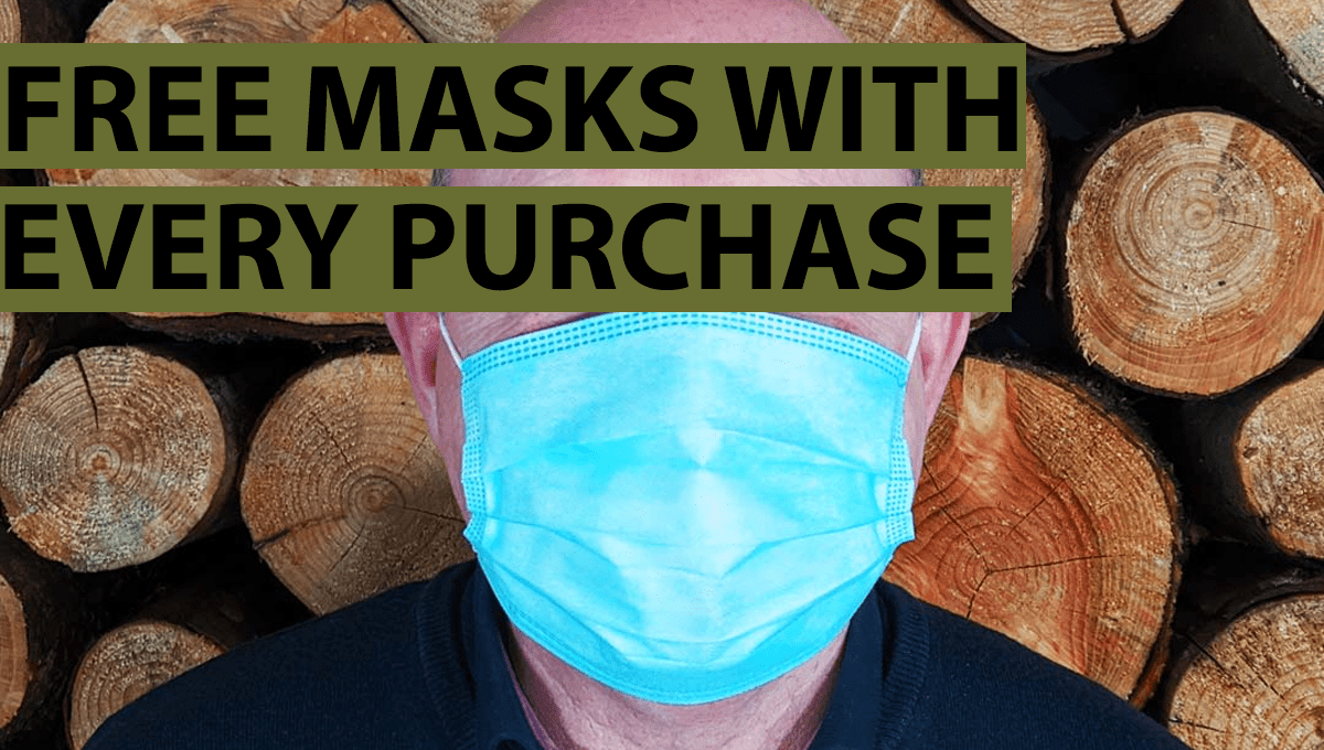 Kostenlose PSA-Masken bei jedem Kauf 1 Gesichtsmasken