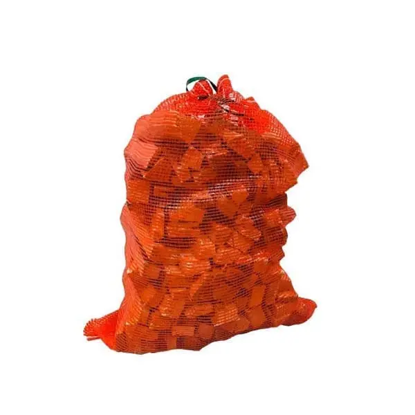 How to Split Wood Kindling with your Log Splitter 2 Mesh Log Bag, Kindling Sack, Wood Kindling