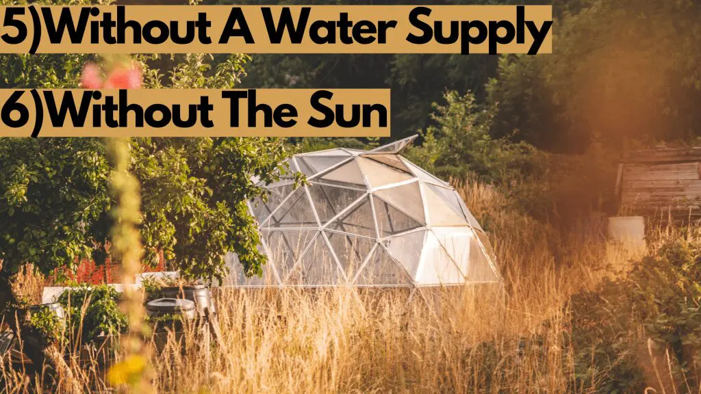 Allotment Ideas For Beginners - The Ultimate Guide. 5 allotment without a water supply, allotment without the sun, allotment, green house, plants