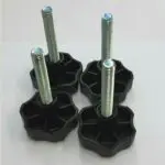 m8 handwheel, replacement ram stop, pack of four