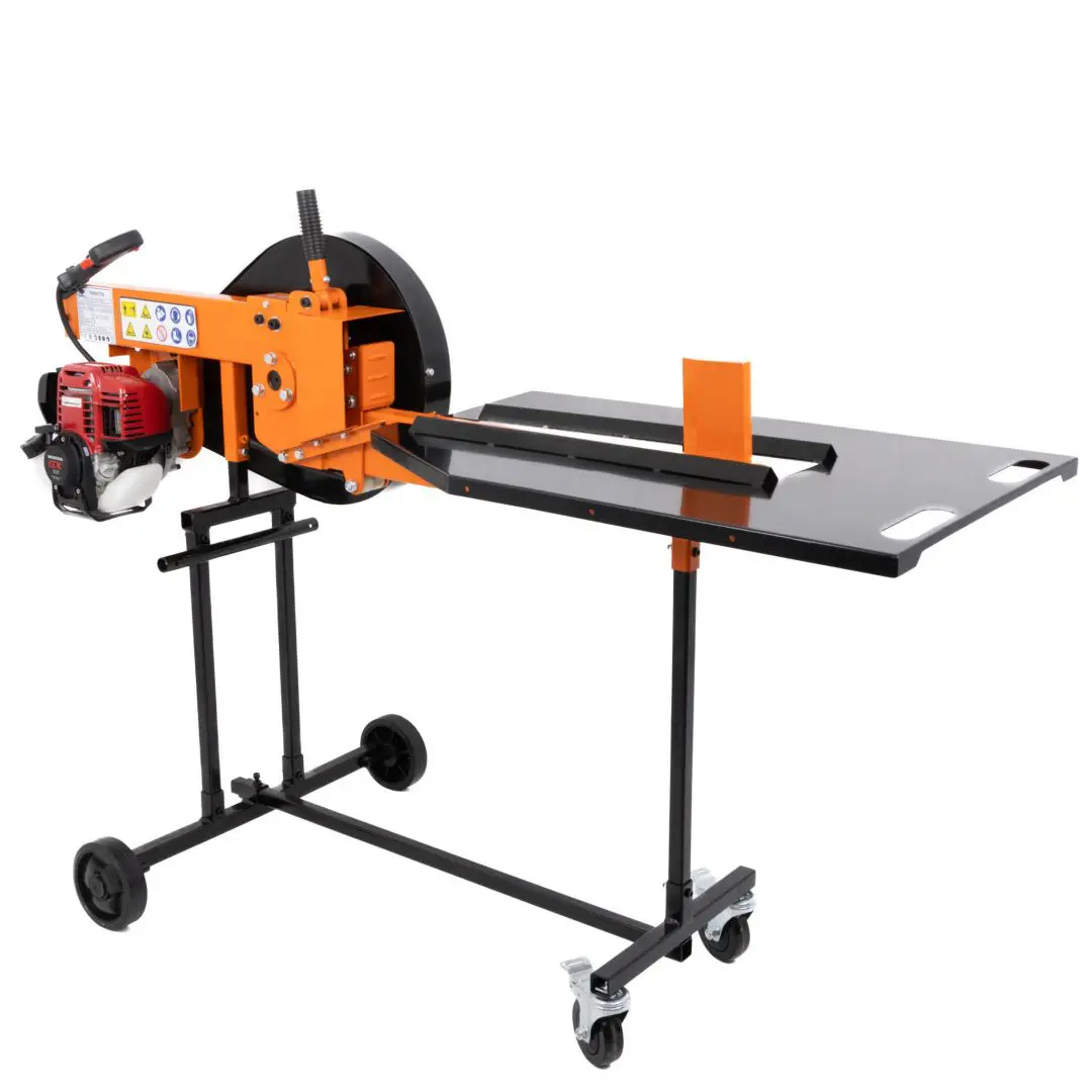 kinetic log splitter, petrol log splitter, fast fire, 8 ton