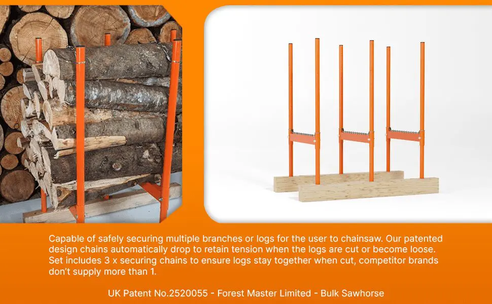 Log Saw Horses: What is the best log sawhorse of 2022? 4 bulk log saw horse, chainsaw multiple logs