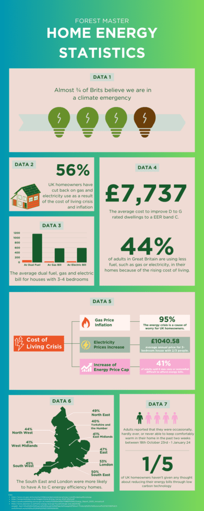 Utiliser du bois de chauffage et des bûches pour réduire le coût de la vie 4 Infographie moderne et écologique sur les données informatiques 2