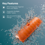 Wetterfeste Verlängerungsabdeckung, für den Außenbereich