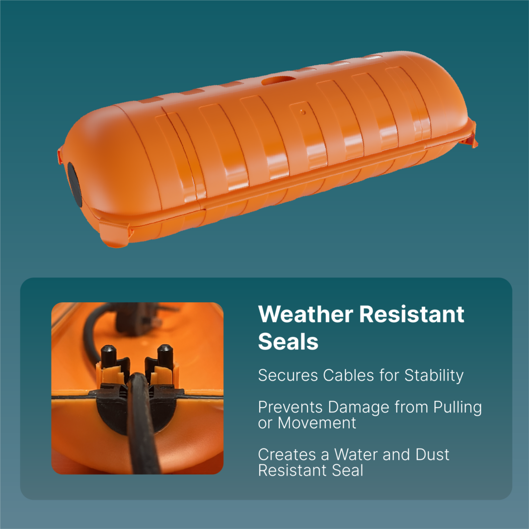 Wetterfeste Verlängerungsabdeckung, für den Außenbereich