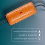 Wetterfeste Verlängerungsabdeckung, für den Außenbereich