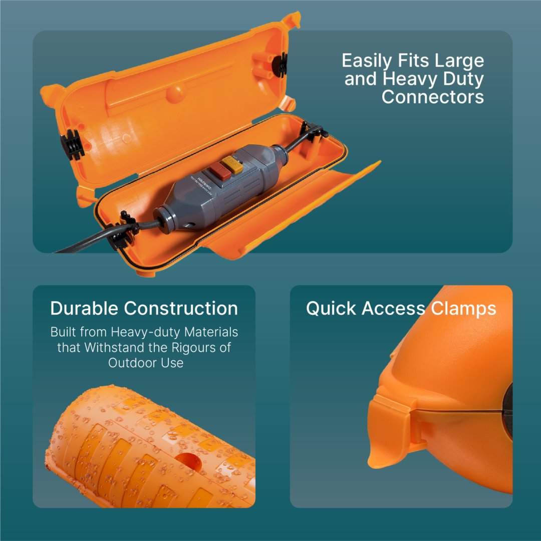 Wetterfeste Verlängerungsabdeckung, für den Außenbereich