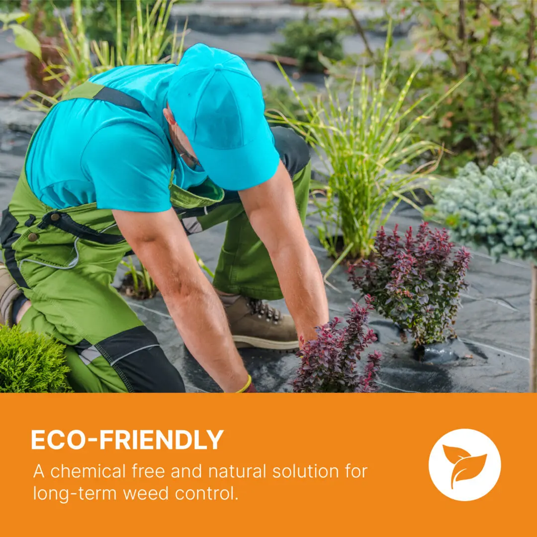 Membrana ecológica para el control de malas hierbas