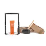 kindling splitter, log splitter with ring guard