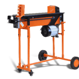 8-Ton Electric Log Splitter with Workbench Guard and Trolley, FM16TW-TC , Duocut Blade