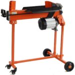 5 Ton Duocut Electric Log Splitter with Work bench guard and trolley, FM10TW-TC