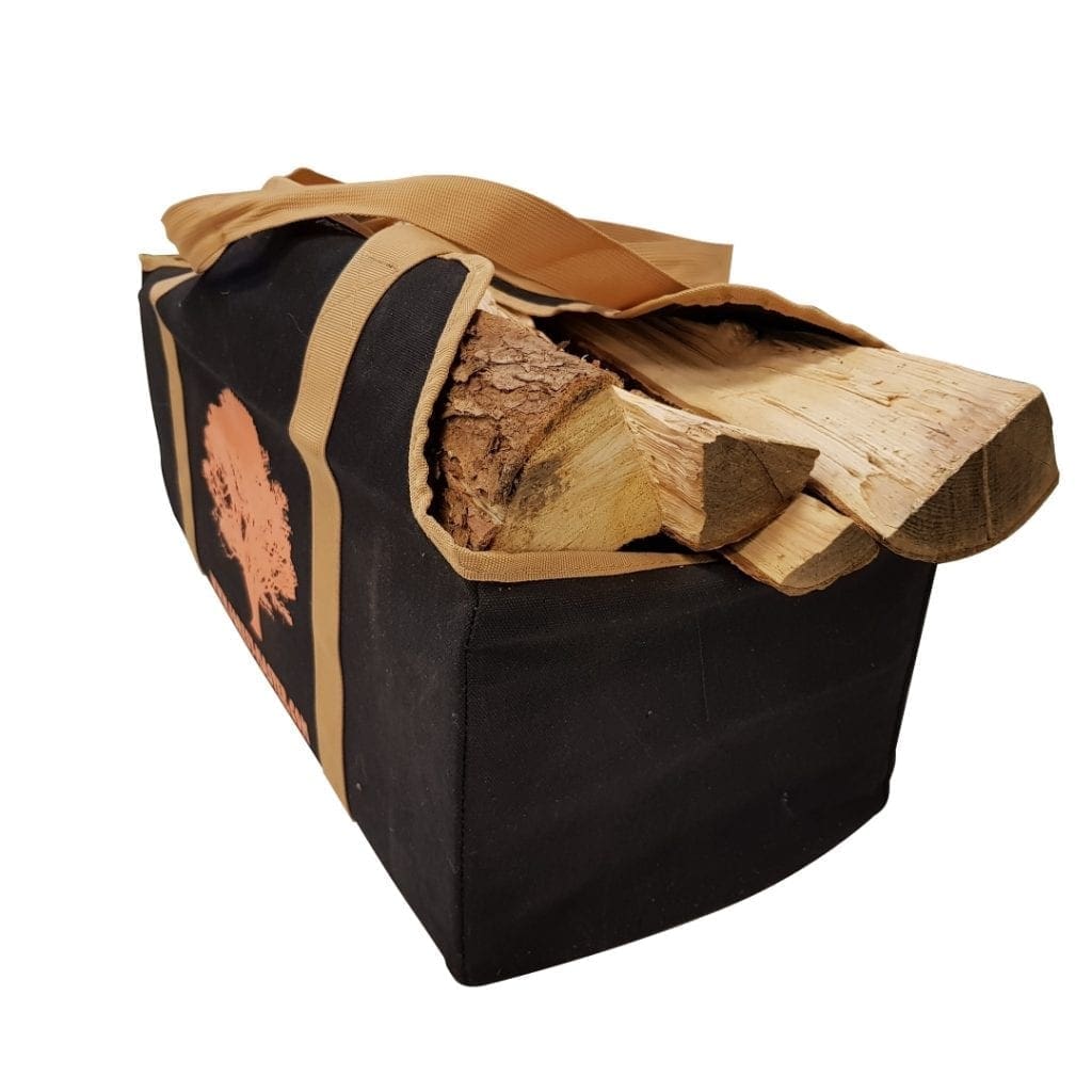 Heavy Duty Canvas Log Carrier Firewood Bag | Forest Master
