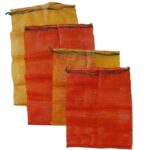 Forest Master Mesh Log Bag, 50cmx60cm, 55cmx80cm, Orange Bag and Red Bag