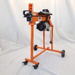 5 Ton Fast Lightweight Electric Log Splitter with Work Bench Guard and Trolley, FM5TW-TC