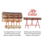 Log Sawhorse