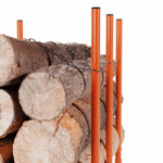 Bulk log sawhorse, multi log holder