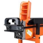8 Ton 2 Speed Duo Electric Log Splitter with Workbench guard and trolley, FM16TW-TC, moving handle