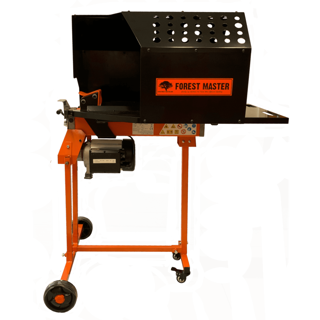 Log Splitter Work Bench And Safety Cage Log Catcher Forest Master