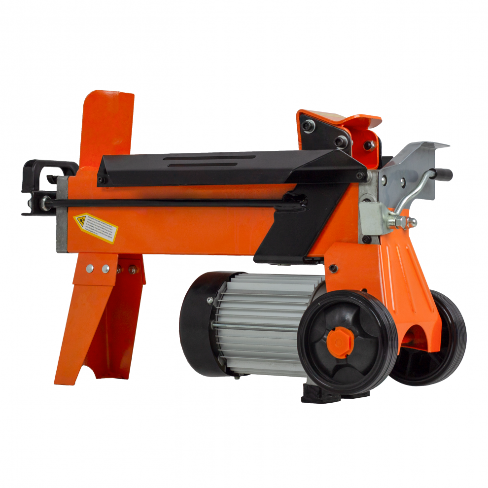 FM5DTC 5Ton Electric Log Splitter With Work Bench And Guard