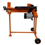 7 Ton Electric Log Splitter, Heavy Duty with work bench guard and stand, FM10T-7