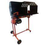 7 Ton Duocut Electric Log Splitter with Trolley work bench and guard, Heavy Duty, FM10TW-7-TC