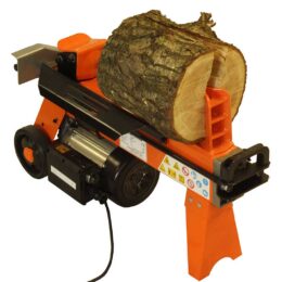 5 Ton Fast Lightweight Electric Log Splitter 300mm with Work Bench and Guard, Fm5D-TC
