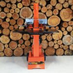 heavy duty electric log splitter, 8 ton vertical