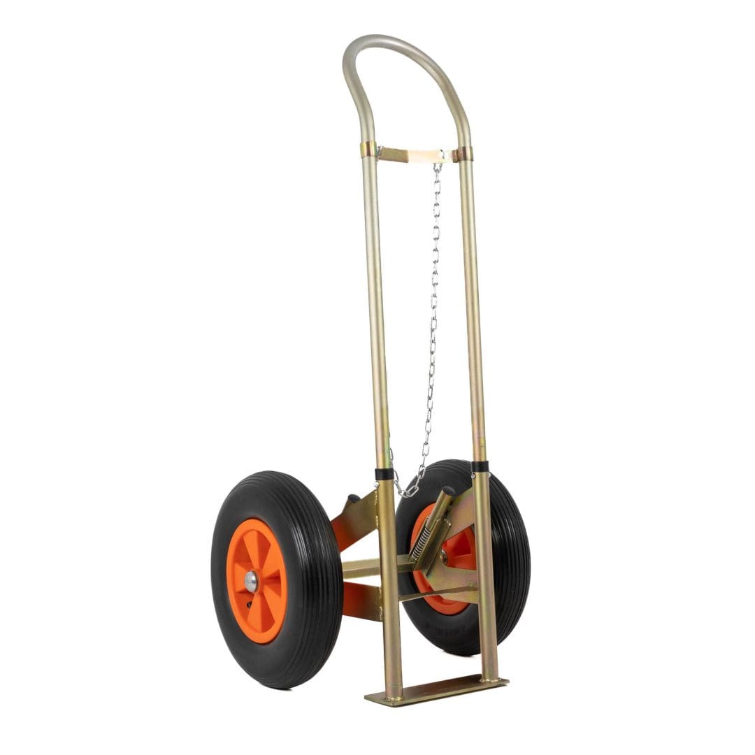 carrello manuale per bombole di gas zero, carrello per bombole di gas